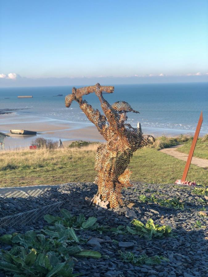 Normandia Du Lieu Foison Villa Nonant Eksteriør bilde