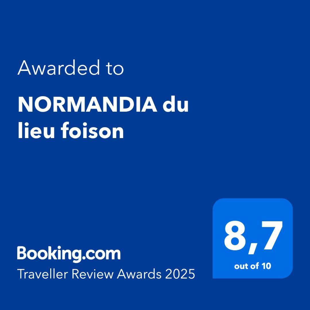Normandia Du Lieu Foison Villa Nonant Eksteriør bilde